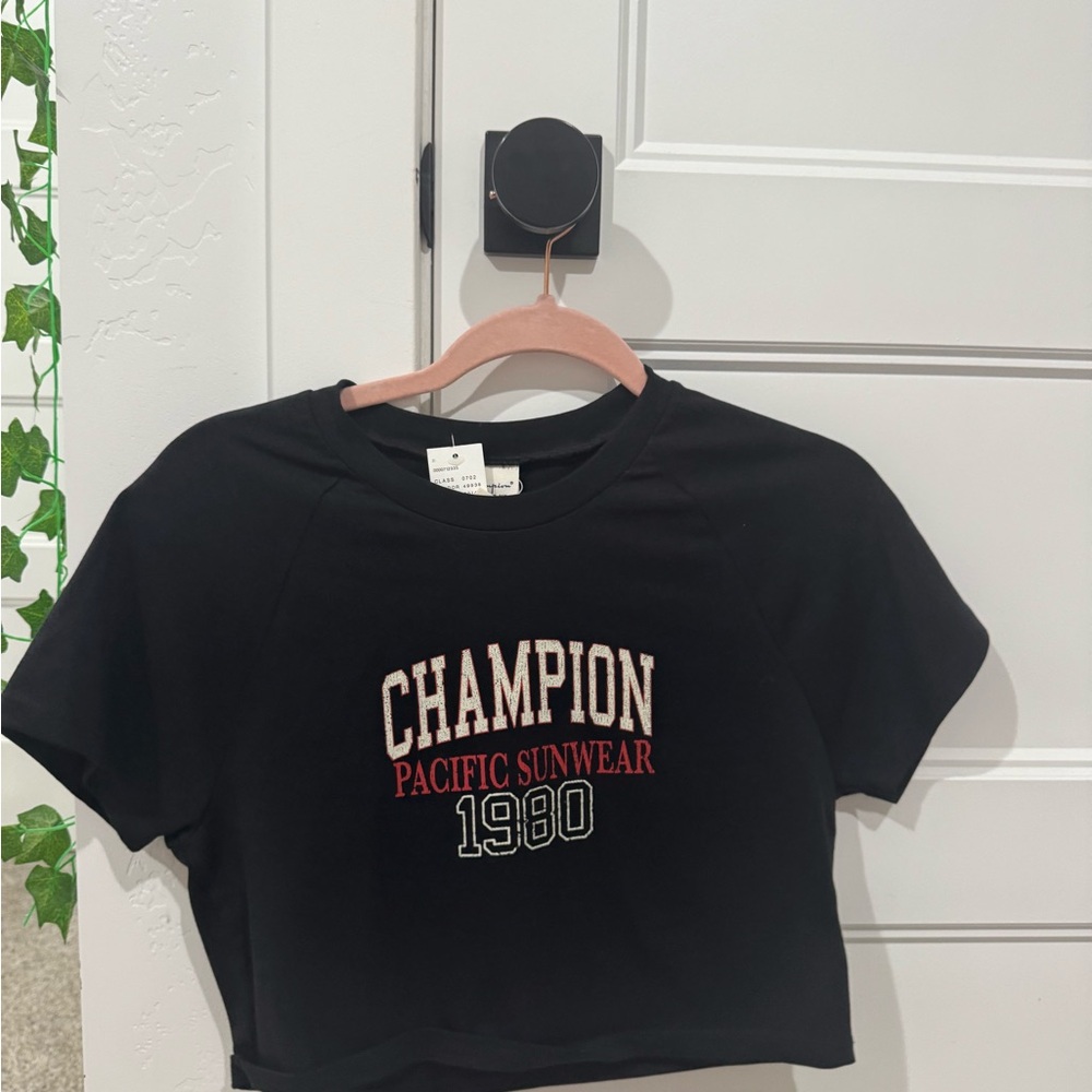 PacSun Black Graphic Tee